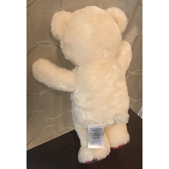 Build A Bear National Teddy Bear Day 2019 Cream Colored Teddy Bear 15" BAB - Picture 6 of 10